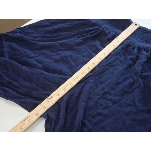 Vince Camuto Navy Wide Leg Pants - Picture 6 of 9